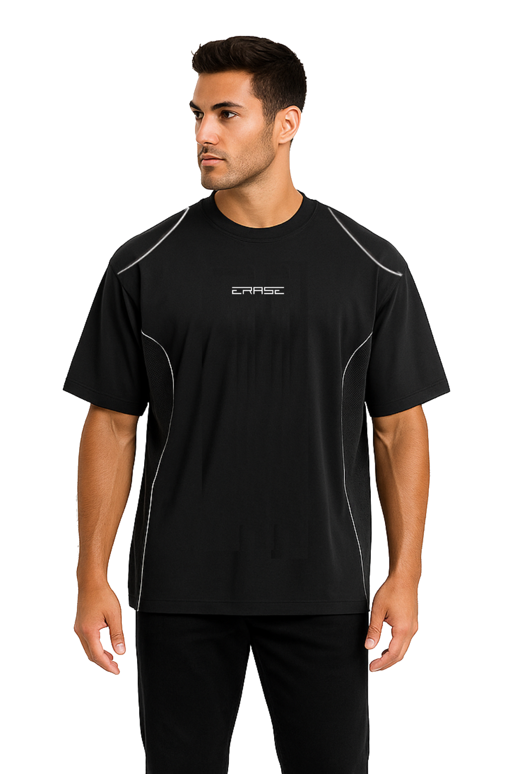 ERASECLO. CLASSIC PIPED TEE