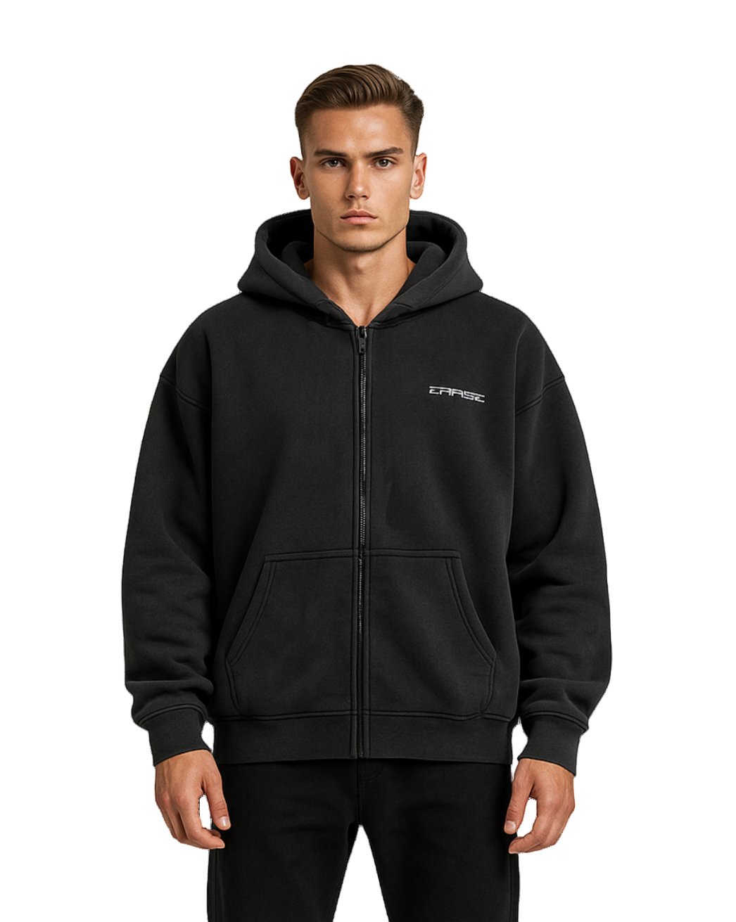 ERASE CLASSIC ZIP-UP HOODIE