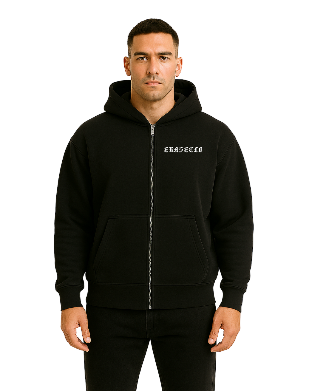 ERASE ORIGIN ZIP-UP HOODIE
